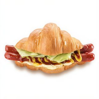 Круасан Хот-Дог підкопчений (110г/235г)