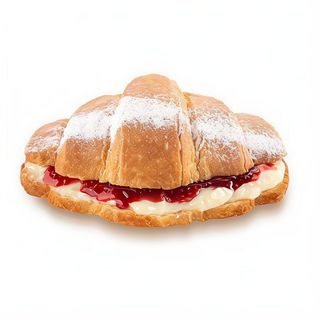 Круасан Малина з шоколадом  (75г/160г)