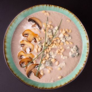 Крем-суп грибний з дорблю та кедровими горіхами 420г