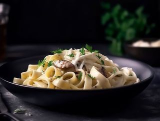 Паста Фетучіні з грибами