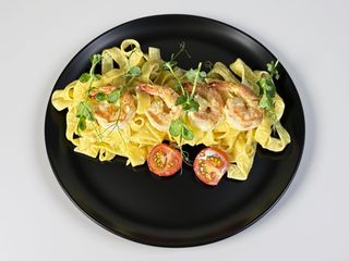 Паста з креветками