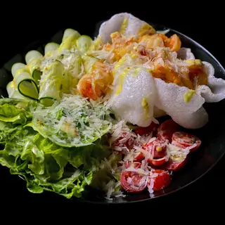 З креветкою та рисовими чіпсами (250 гр)