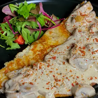 Скажений дерун з куркою та грибами (510 гр)
