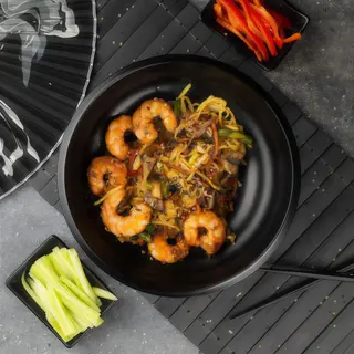 Локшина яєчна wok з креветкою (320г)