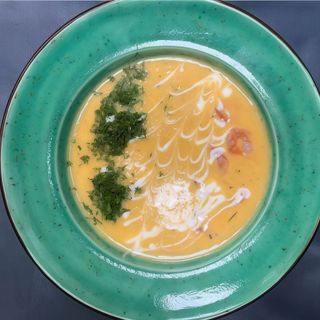 Крем суп з креветками (200г)