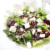 Салат з буряка та м'якого сиру(210г)