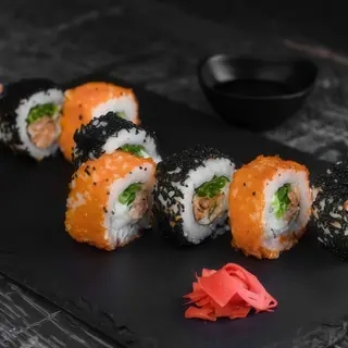 Рол Кунсей з лососем (240г)