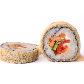 Теплий з лососем (250 грамів) 6 шм.