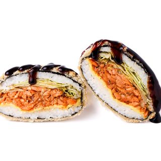 Суші бургер з лососем гриль (260 грамів)