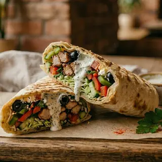 Шаурма з маслинами Куряча