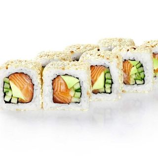 Каліфорнія з лососем в кунжуті (200г, 8шт.)
