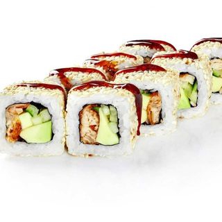 Каліфорнія з вугрем в кунжуті (210г, 8шт.)