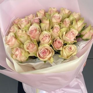 Букет з 25 троянд Пінк Атена