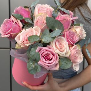 Квіти в коробці ''Pink''