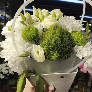 Квіти в кошику "Грінч"