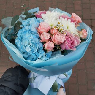 Букет квітів "Лагуна"