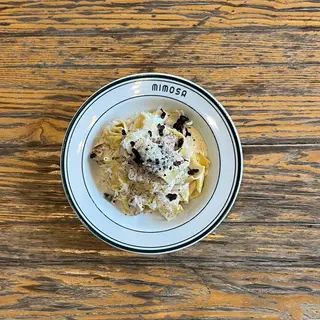 Паста Папарделє з куркою, беконом  та грибами (350г)