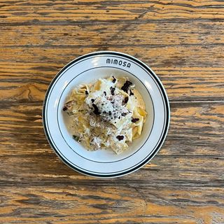 Паста Папарделє з куркою, беконом  та грибами (350г)