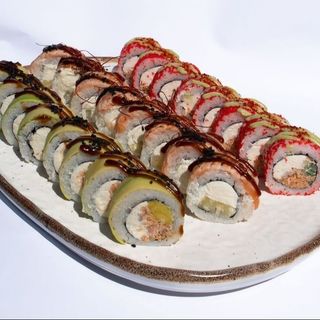 Сет з лососем гриль  1 кг