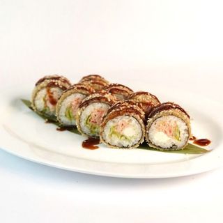 Гарячий рол з крабом