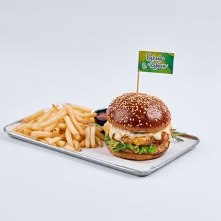 Бургер з куркою (250/100/30г)