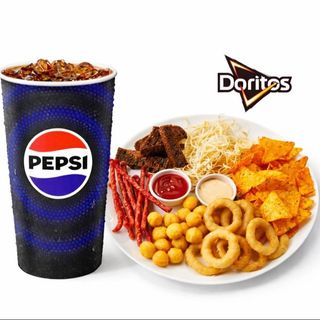 Тарілка до пива + пепсі 0,5 л.