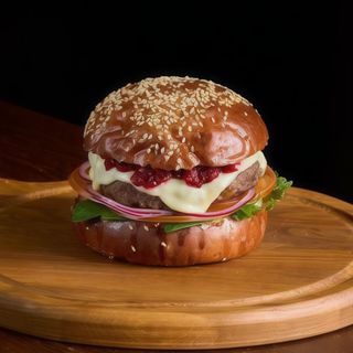 "Лісовий" чікен бургер