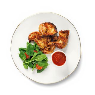 Курча на грилі 