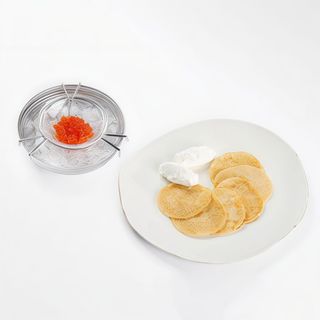 Кав'яр червоний з млинцями (50/50/90г)