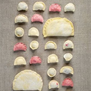 Вареники з сиром та шпинатом заморожені(500 г)