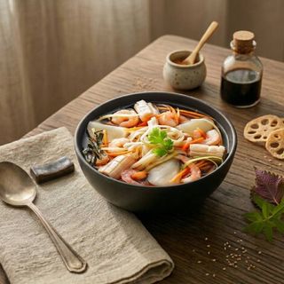 Суп гострий з морепродуктами (380г)