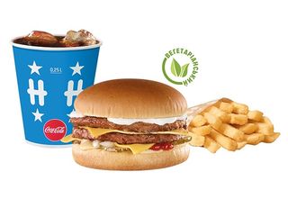 VEKE® Вегетаріанський подвійний чізбургер комплект