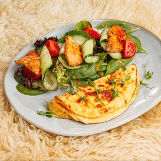 Омлет з куркою