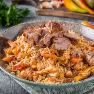 Плов узбецький з куркою 1000г