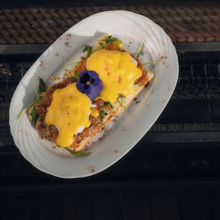 Вафлі Гравлакс Бенедикт