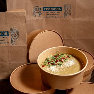 Крем суп із печериць