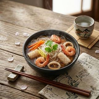 Суп Гострий з морепродуктами (380г)