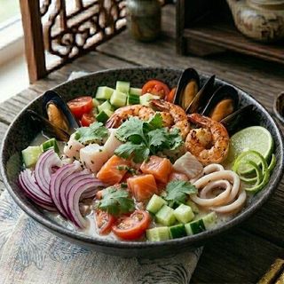 Салат Севіче з морепродуктів (240г)