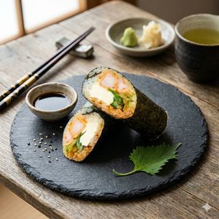 Суші Шаурма з креветкою в норі (370 гр)