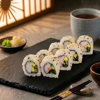 Каліфорнія с крабом в кунжуті (330г)
