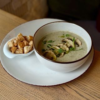 Грибний крем суп