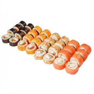 Сет Каліфорнійський з лососем