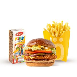 Дитяче меню Бургер з нагетсами (270г)