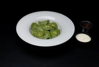 Вареники з куркою