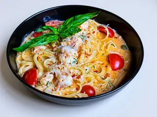 Паста з креветкою ( 360 гр)