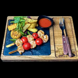 Шашлик з креветки (180 гр)