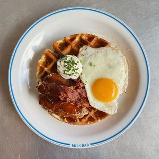 ВАФЛІ З КУРКОЮ BBQ