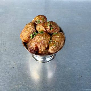 КАРТОПЛЯ З ПРЯНИМ МАСЛОМ