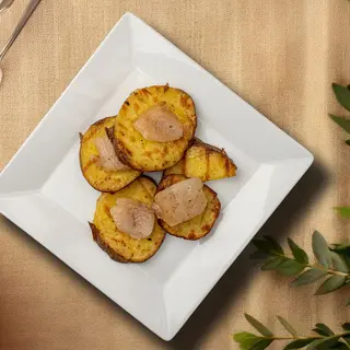 Картопля з салом на мангалі (250г)