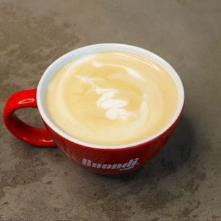 Американо з молоком подвійне